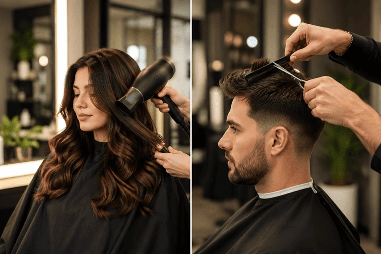 Hair Cuts Styling