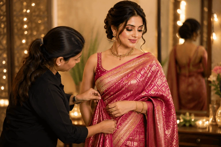 Saree Draping